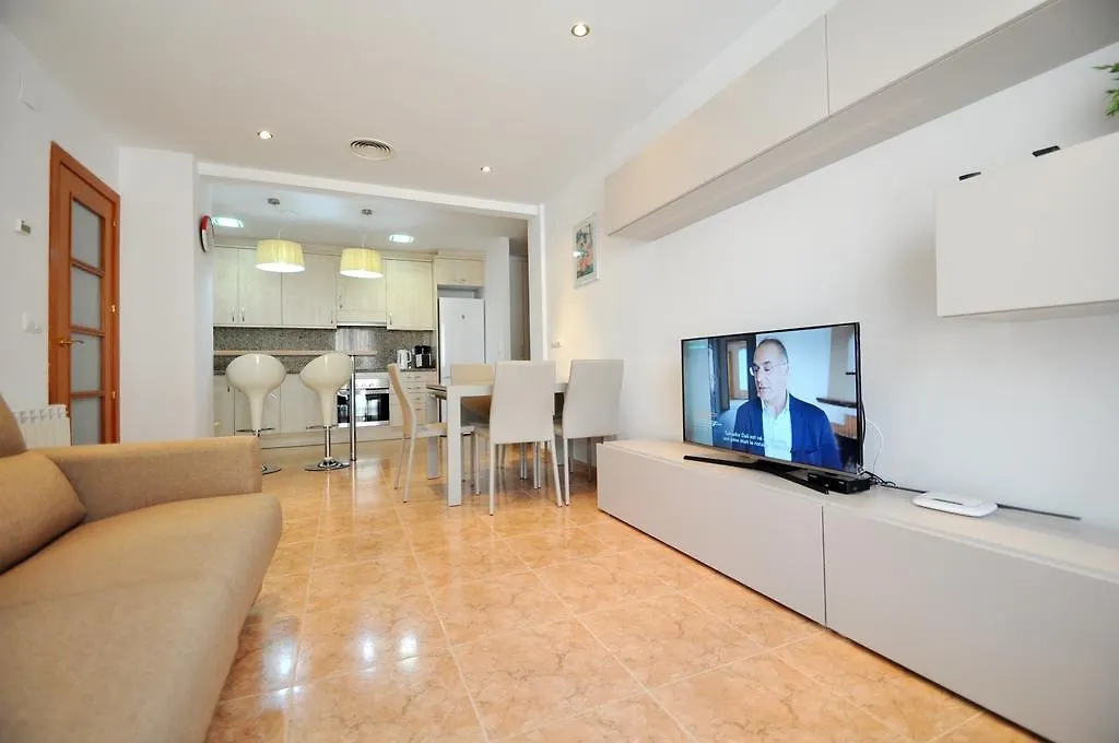アパート Apartament Duplex Llaverias リョレート・デ・マル